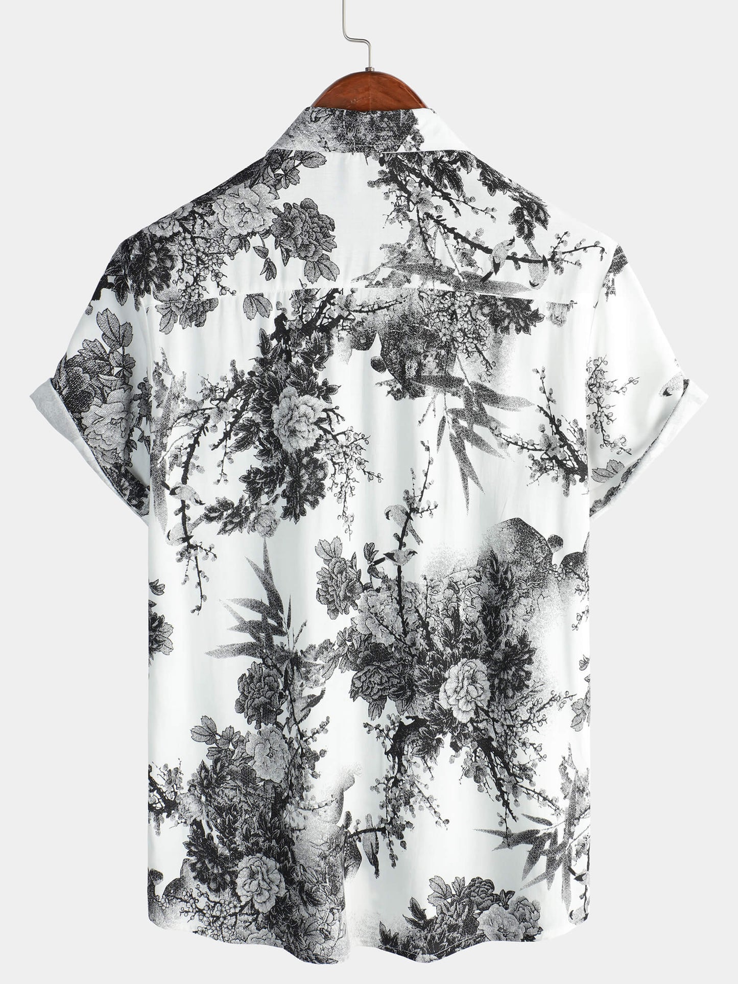 Men's Summer Holiday Button Up Hawaiian Breathable Short Sleeve Shirt