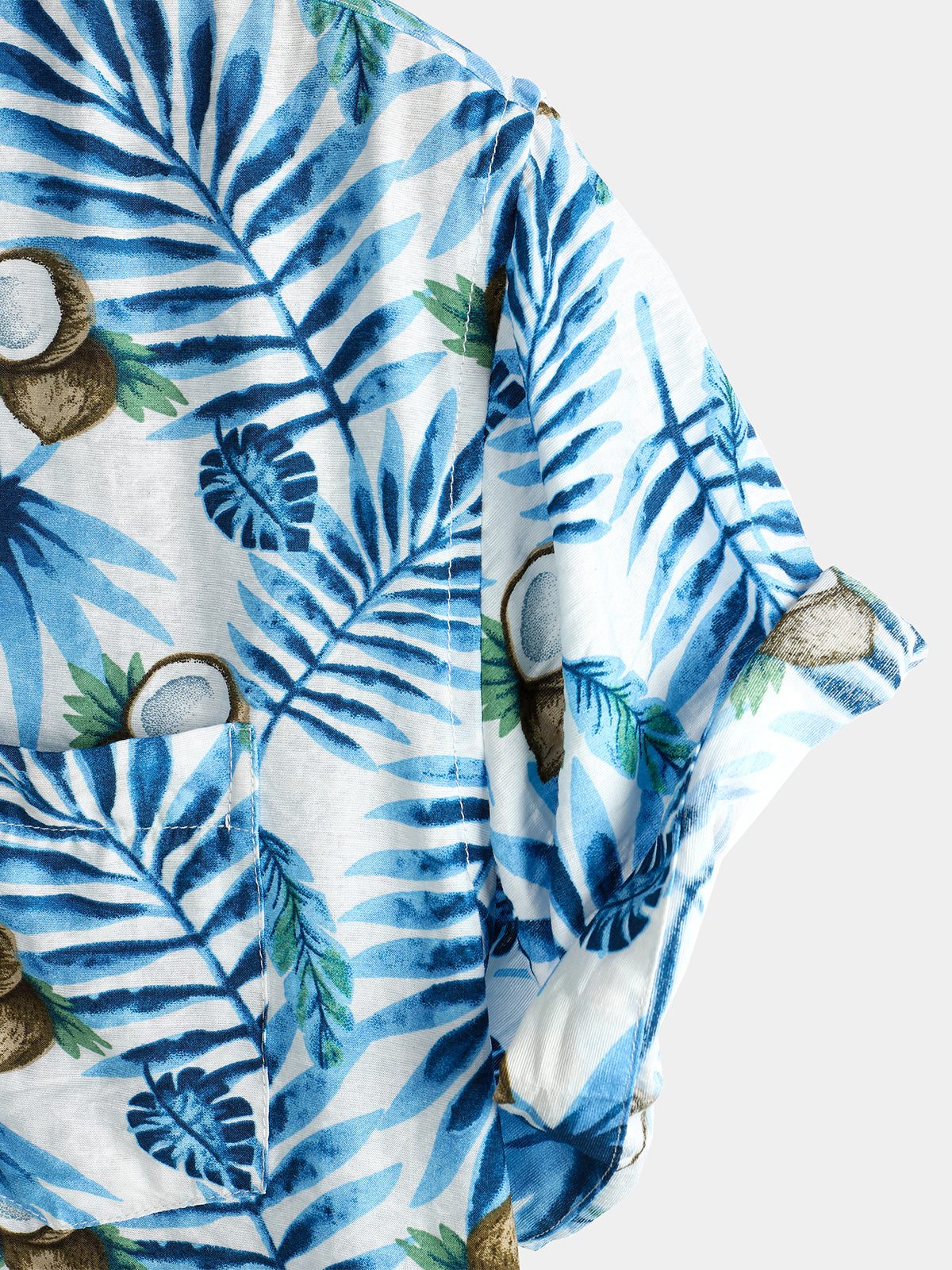 Men's Casual Holiday Pocket Cotton Shirt