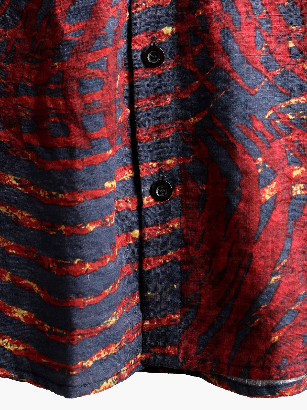 Men's Casual Striped Print Short Sleeve Shirt