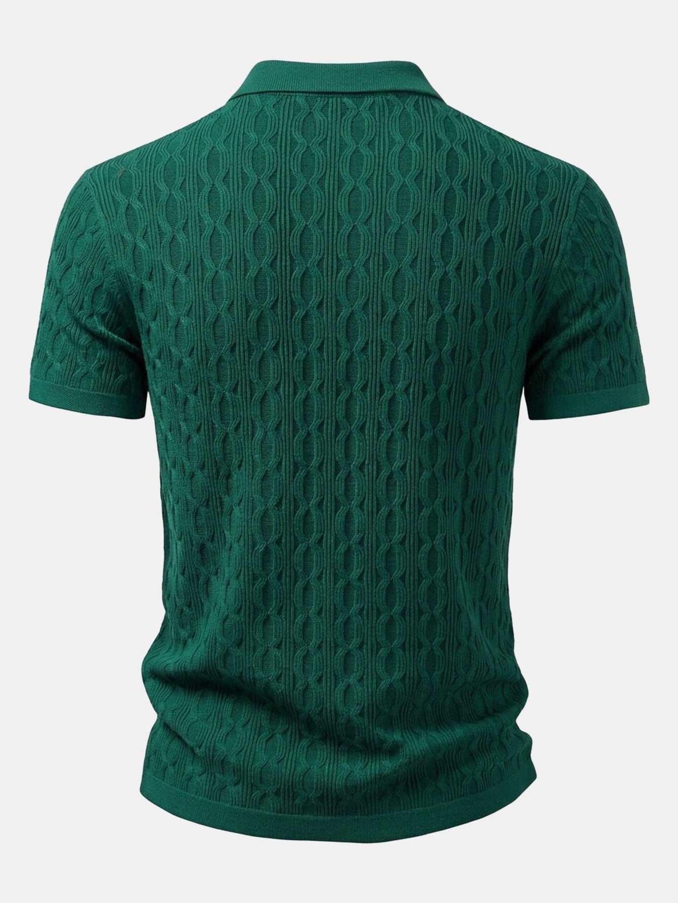Twisted Jacquard Knit Shirt