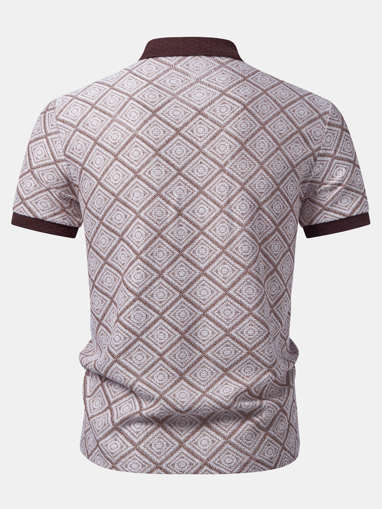 Geometry Jacquard Polo