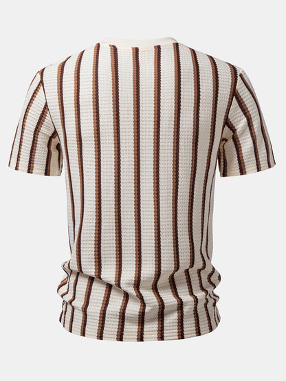 Waffle Stripe T-Shirt
