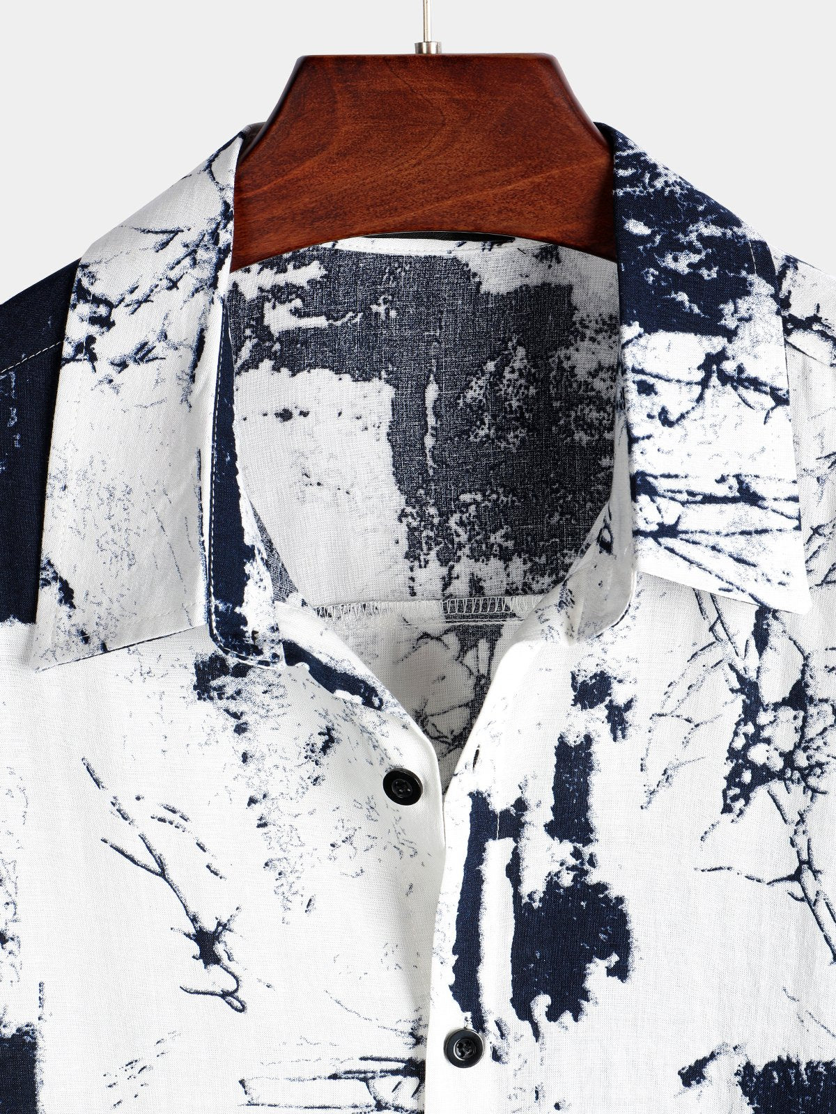 Men's Retro Short Sleeve Holiday Casual Shirt