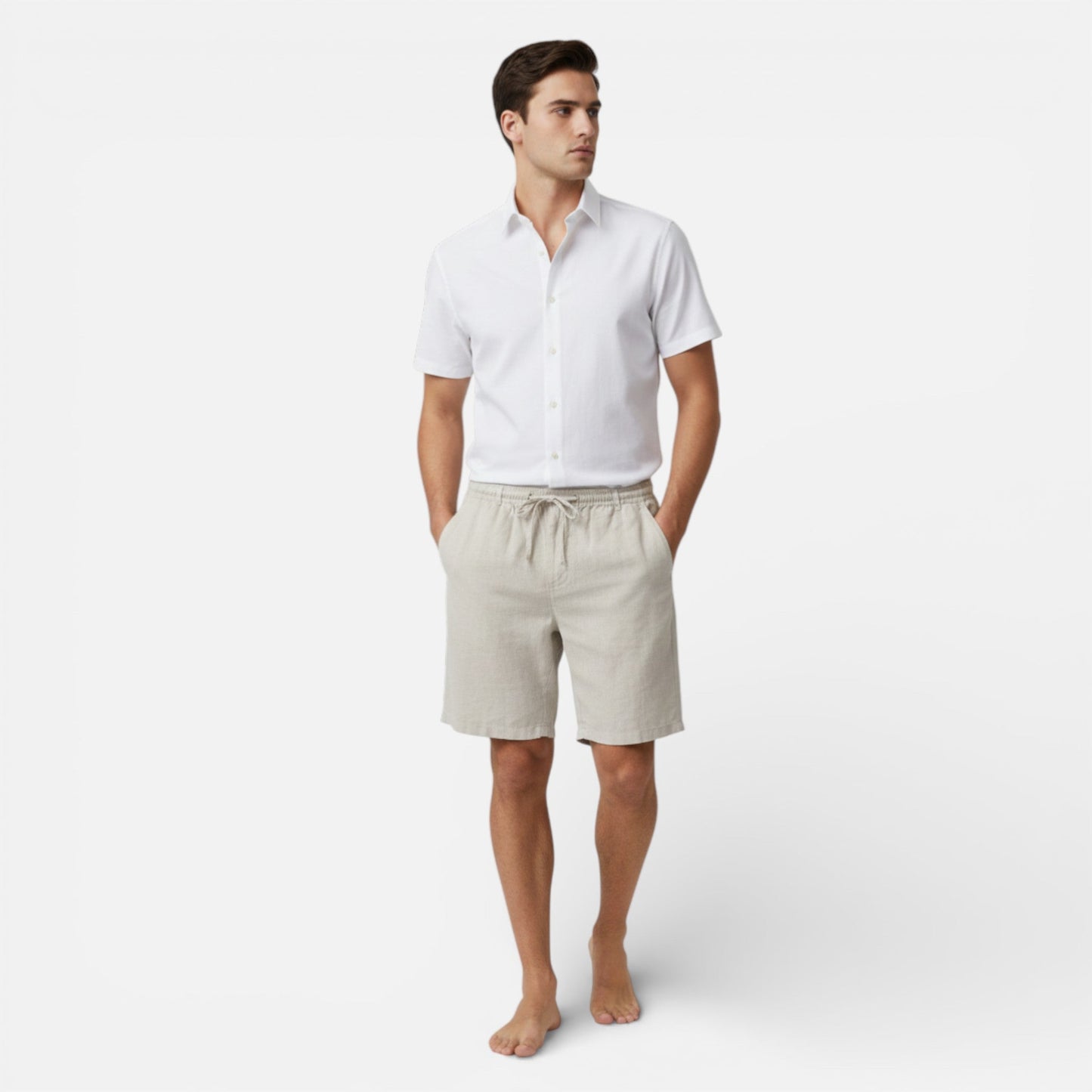 Men’s Linen Summer Shorts