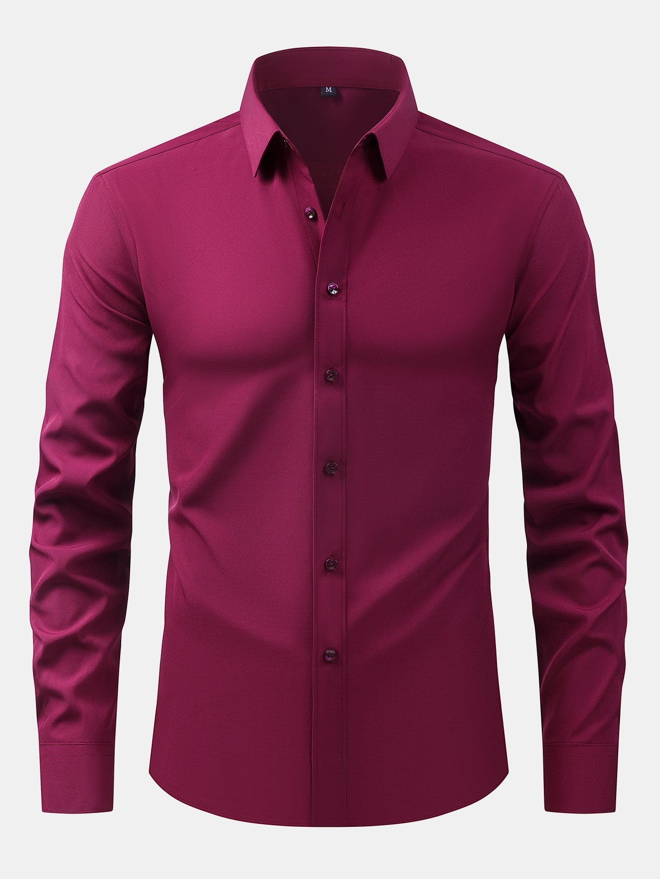 Long Sleeve Button Up Dress Shirt