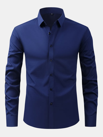 Long Sleeve Button Up Dress Shirt