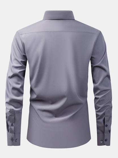 3 Pieces Long Sleeve Button Up Dress Shirt