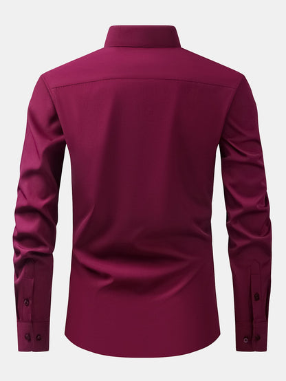 Long Sleeve Button Up Dress Shirt
