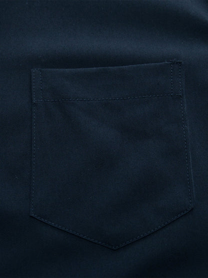 Men's Casual Cotton Pocket Outdoor Short Sleeve Shirt