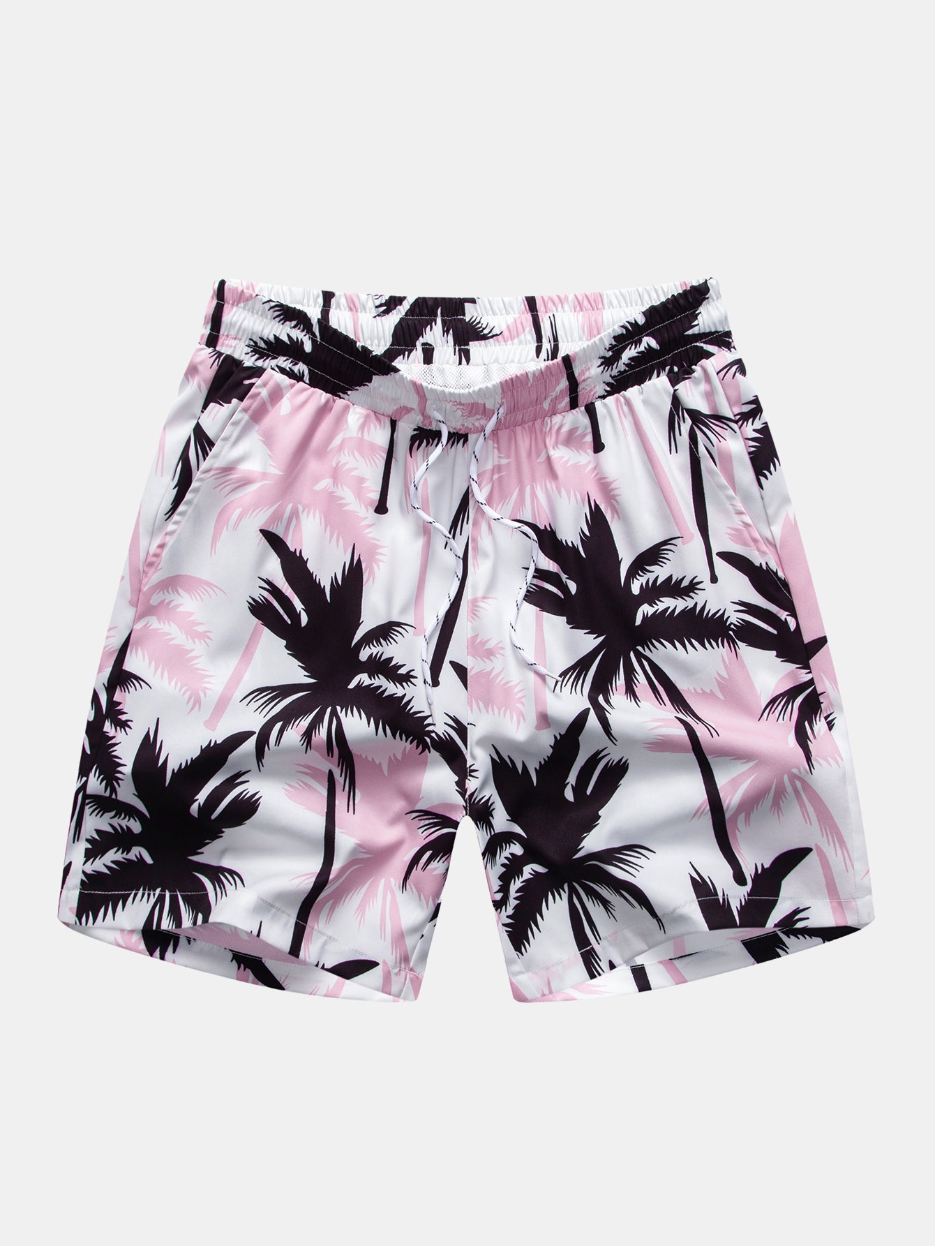 Palm Tree Print Swim Shorts