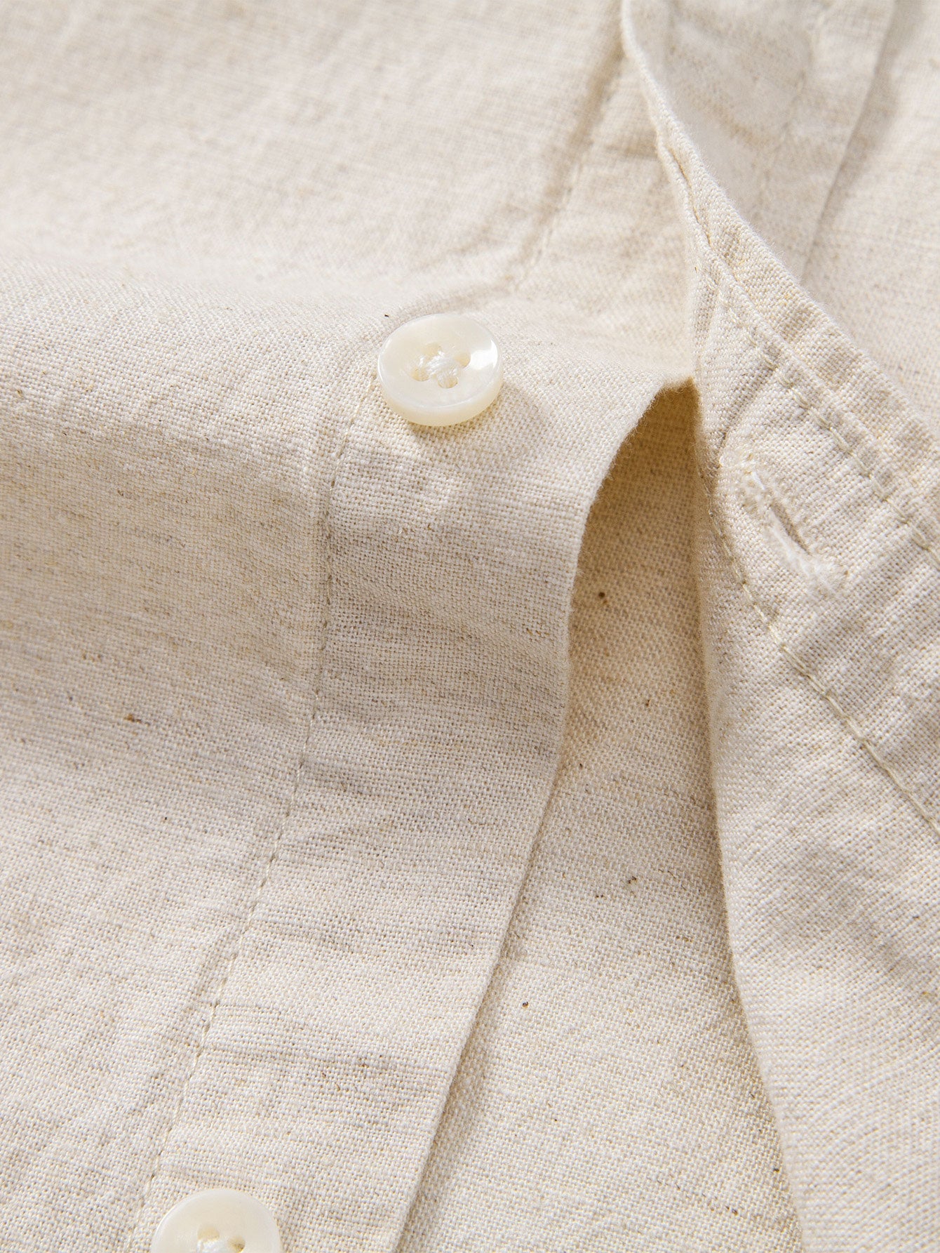 Linen Pocket Button Up Shirt