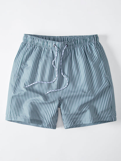 Stripe Swim Shorts