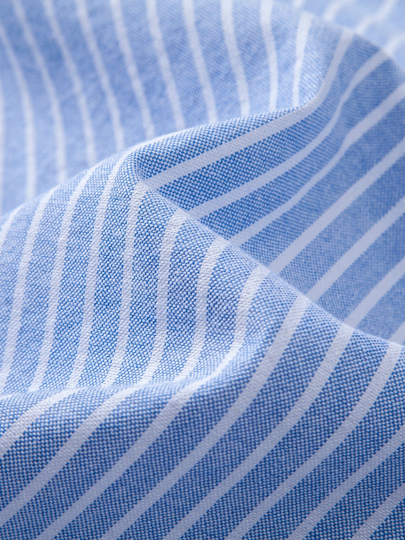 Cowboy Embroidery Cotton Stripe Shirt