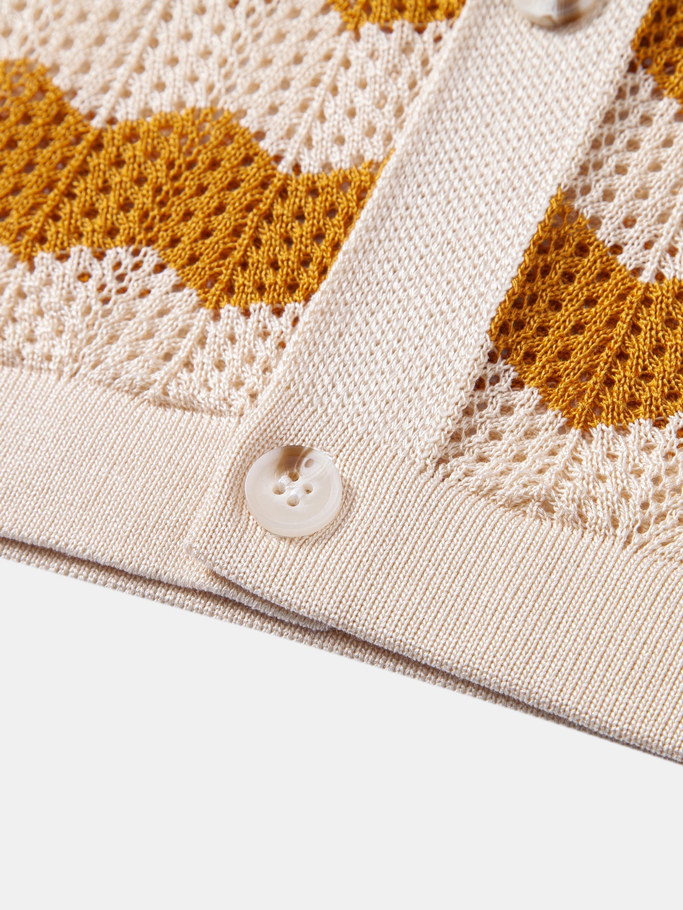 Wave Crochet Shirt