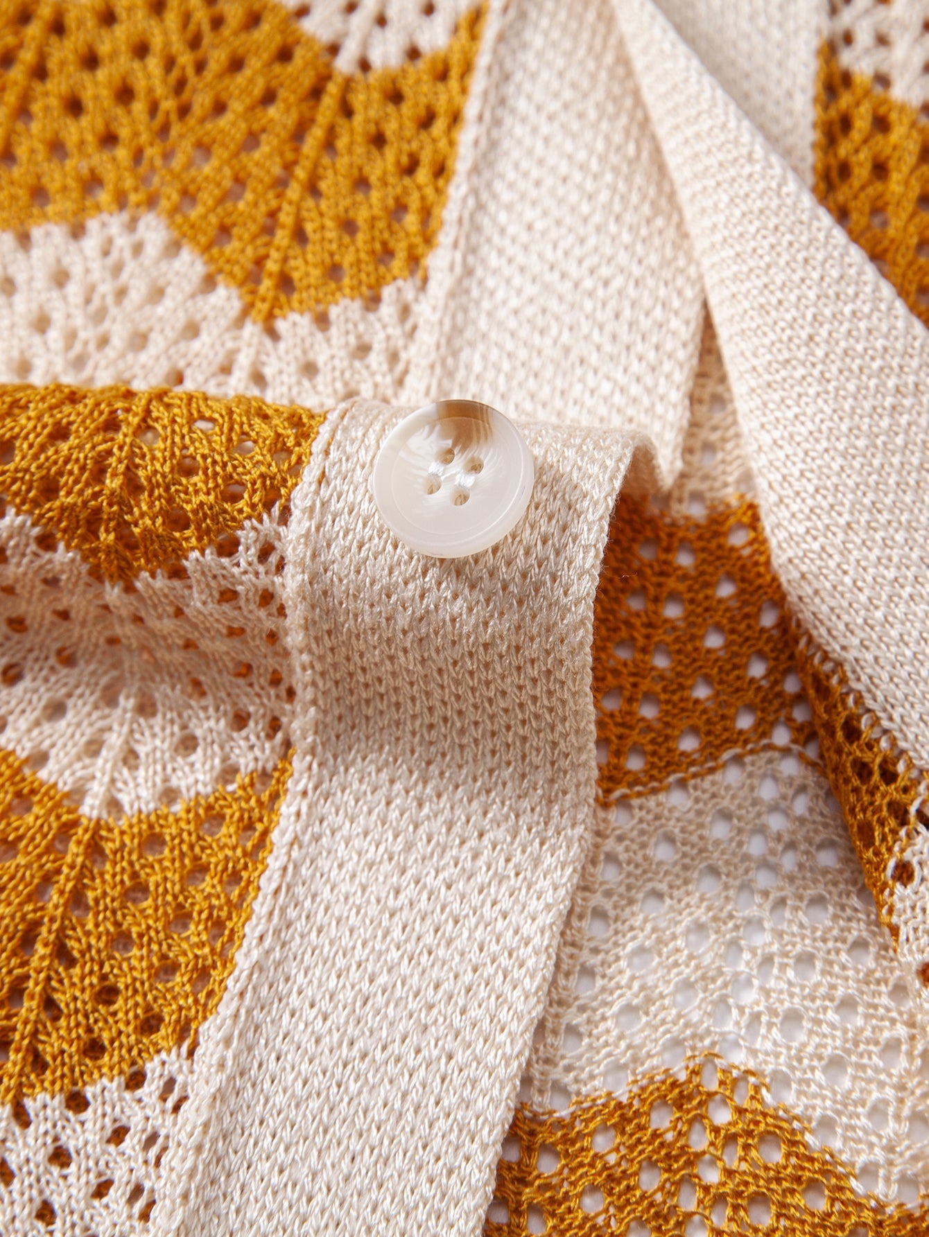 Wave Crochet Shirt