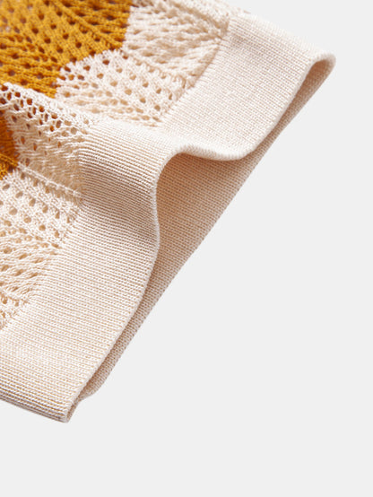 Wave Crochet Shirt