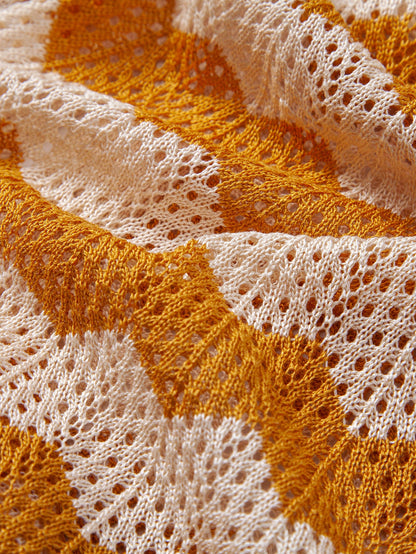 Wave Crochet Shirt