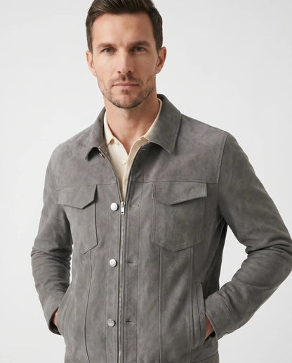 Men’s Refined Suede Outerwear