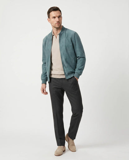 Men’s Aviator Suede Jacket