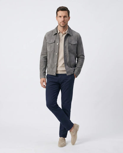 Men’s Refined Suede Outerwear
