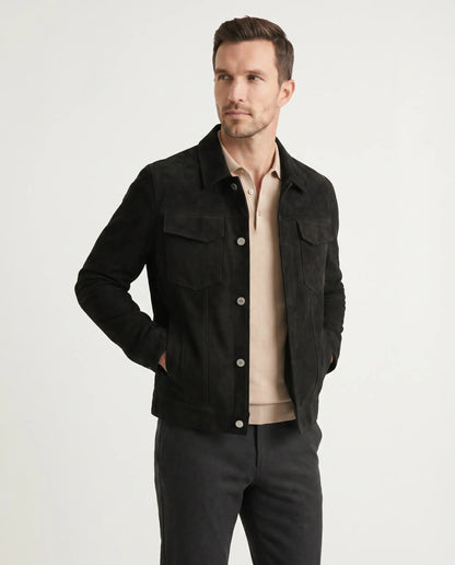 Men’s Refined Suede Outerwear