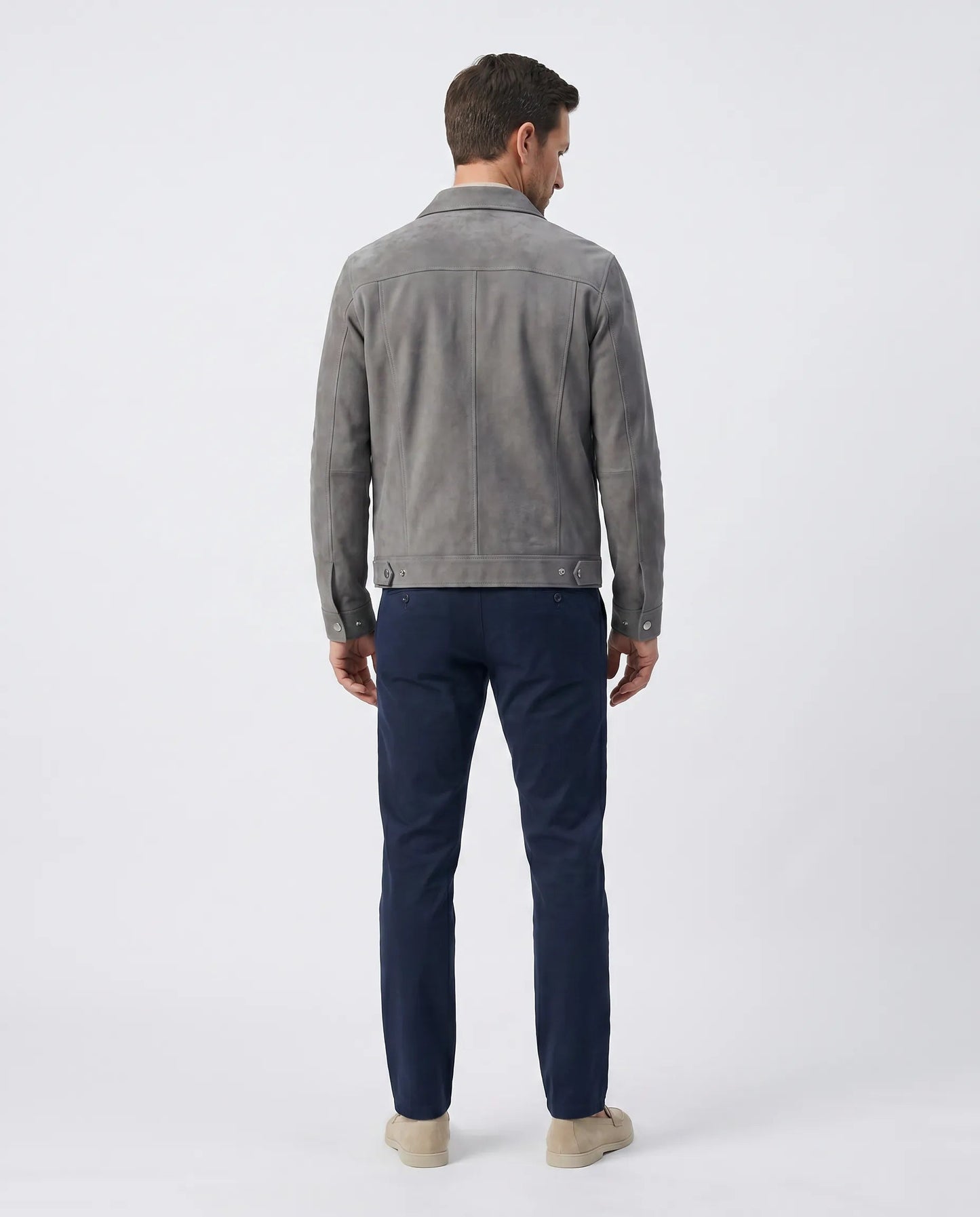 Men’s Refined Suede Outerwear