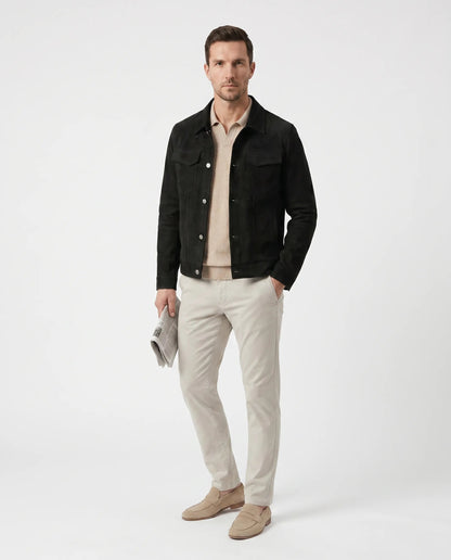 Men’s Refined Suede Outerwear