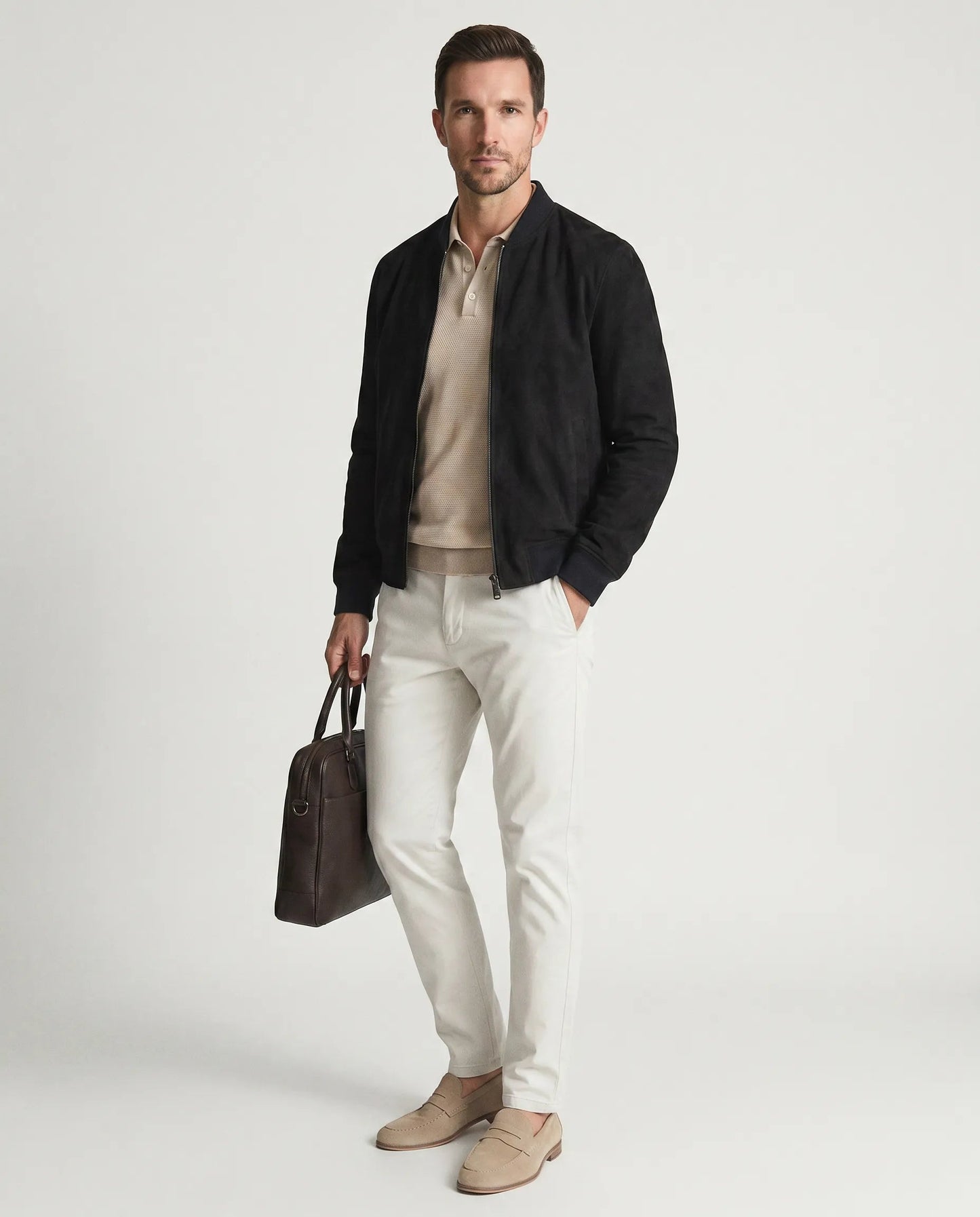 Men’s Heritage Ribbed Bomber Jacket