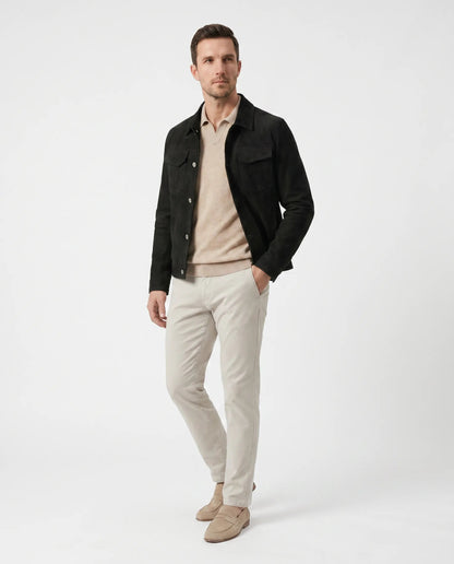Men’s Refined Suede Outerwear