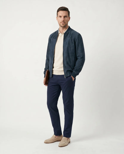 Men’s Aviator Suede Jacket