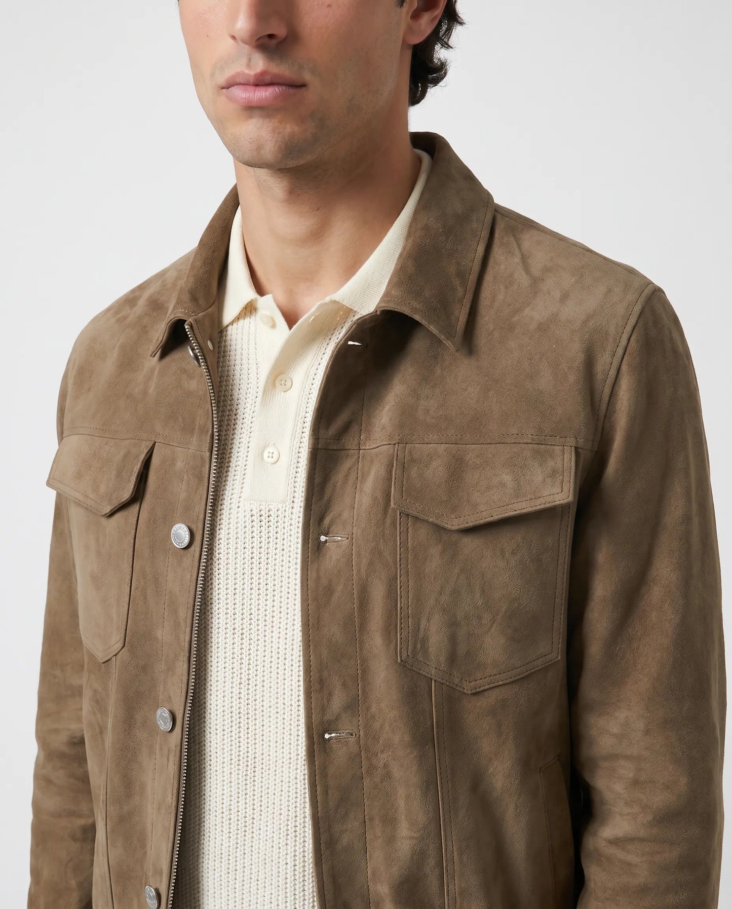 Men’s Refined Suede Outerwear