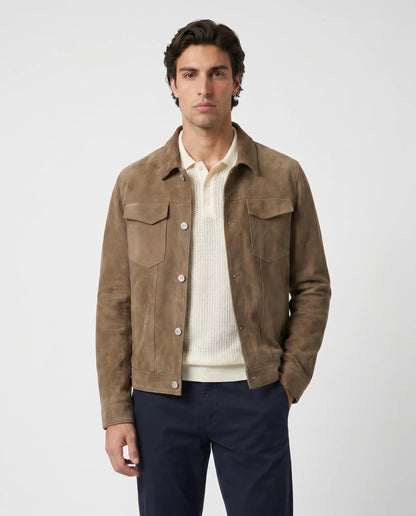 Men’s Refined Suede Outerwear