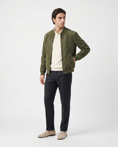 Men’s Aviator Suede Jacket