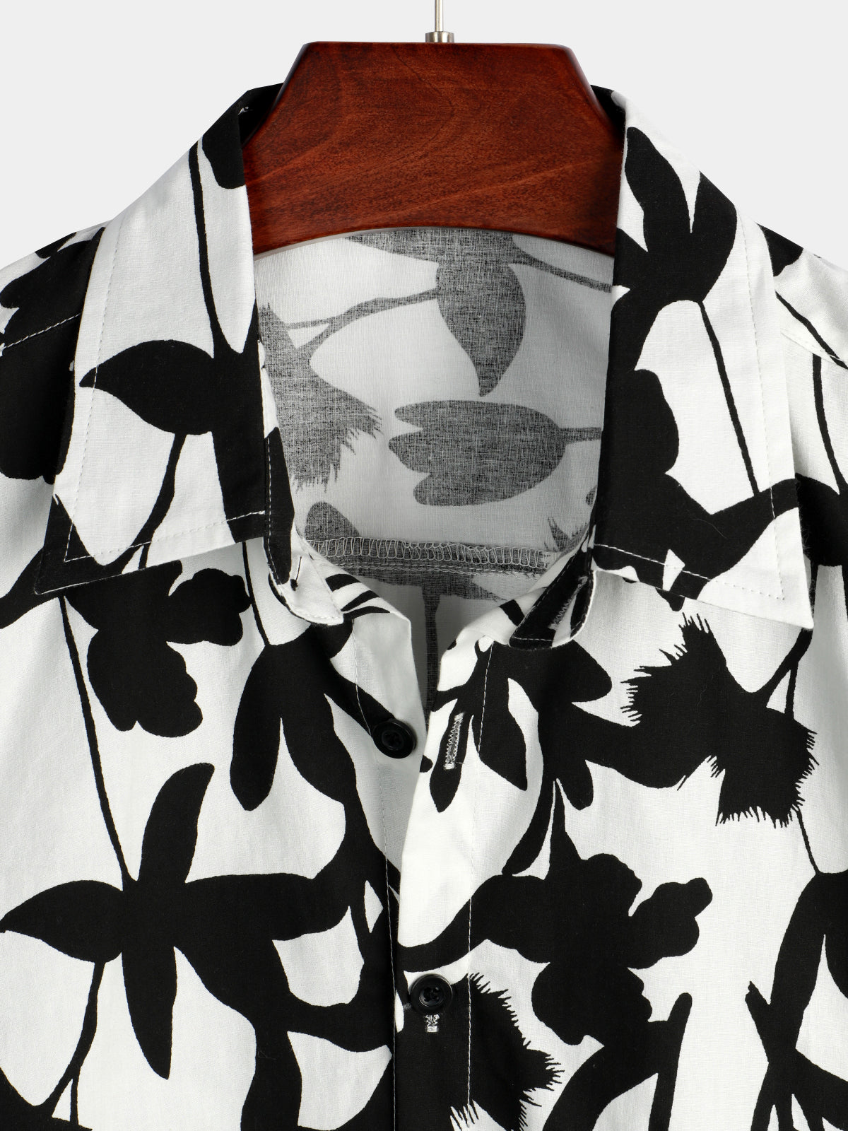 Men's Floral Cotton Tropical Hawaiian Shirt