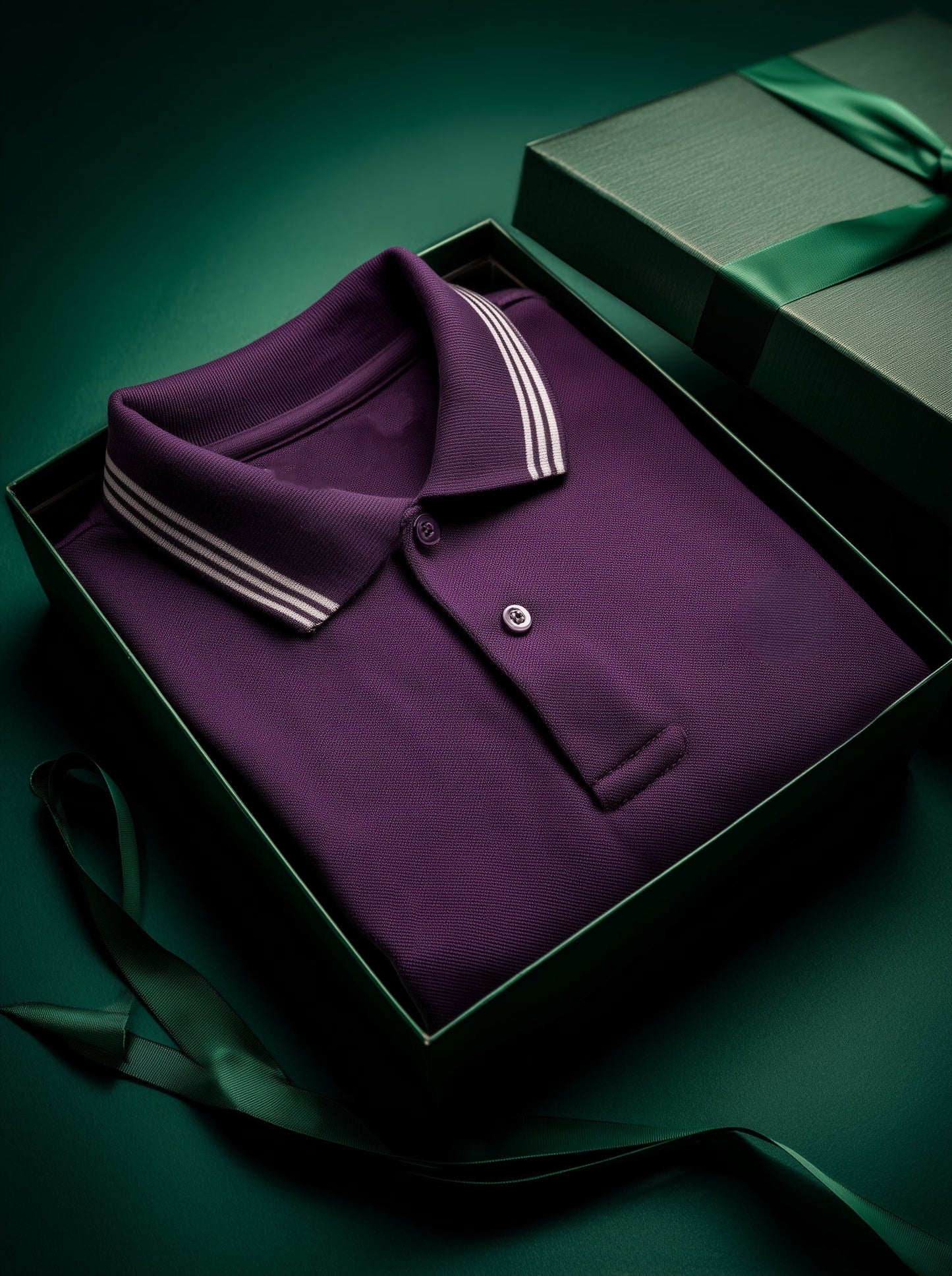 Men's Business Casual Button Short Sleeve Polo Shirt