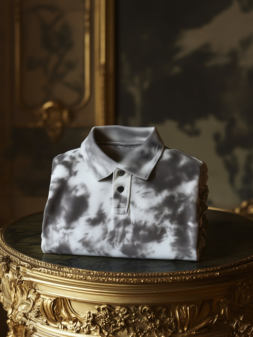 Men's Business Casual Button Old Money Short Sleeve Polo Shirt