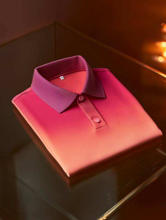 Men's Classic Business Old Money Button Short Sleeve Polo Shirt