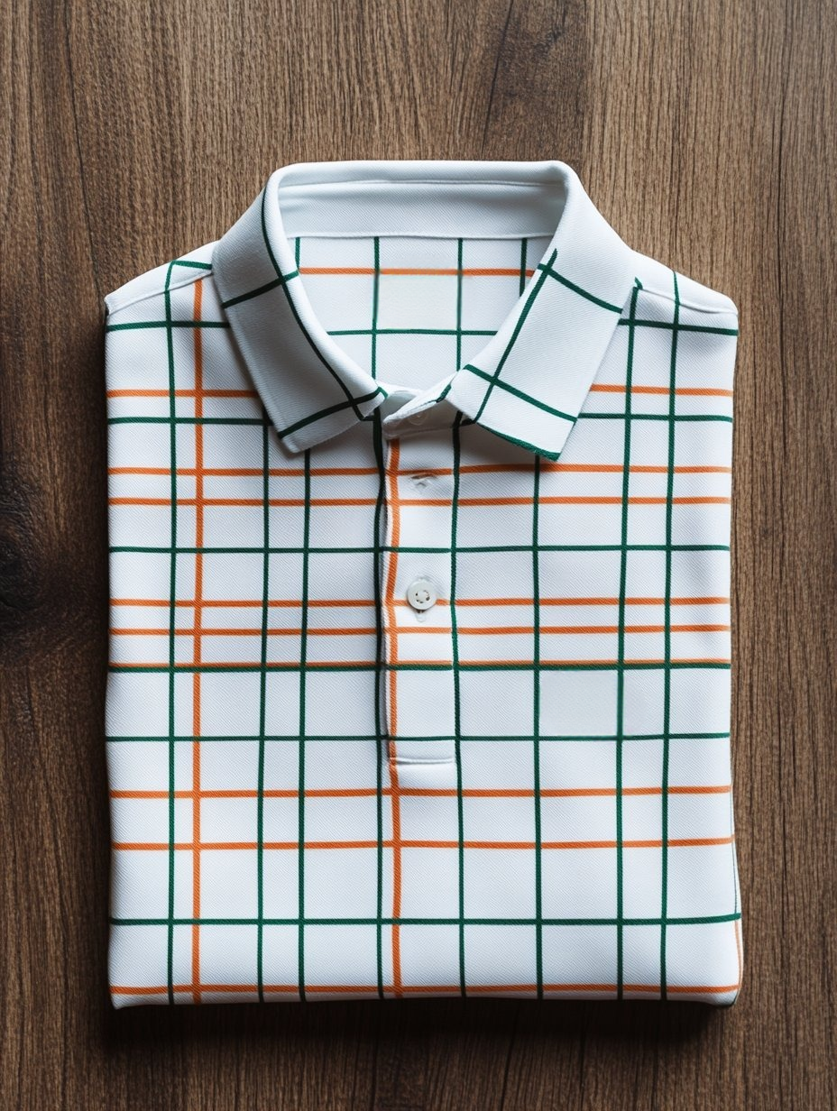 Men's Business Casual Fish Embroidered Button Short Sleeve Polo Shirt