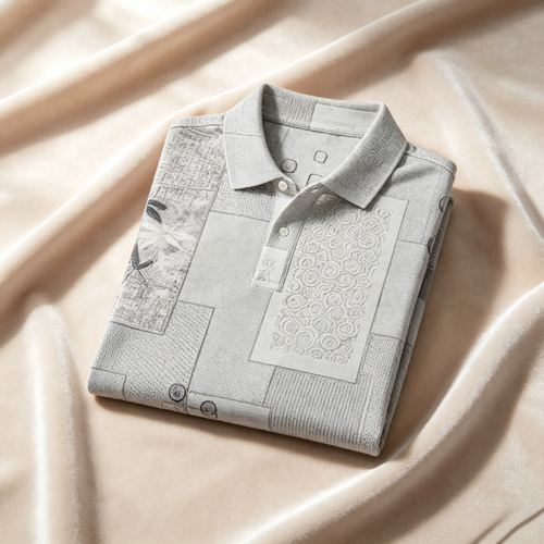 Men's Business Button-Down Short Sleeve Polo Shirt