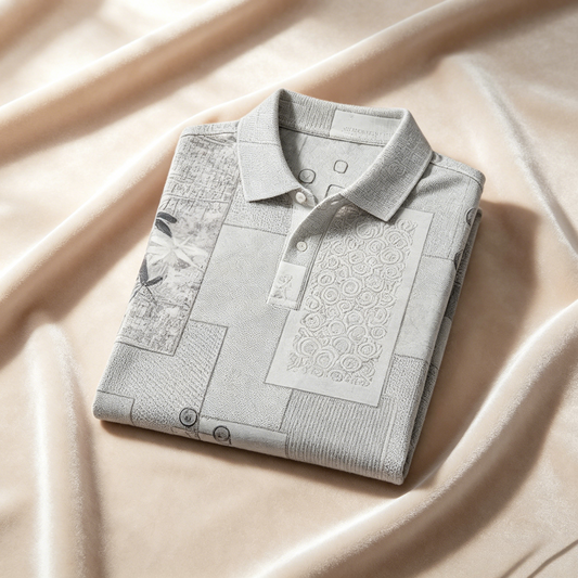 Men's Business Button-Down Short Sleeve Polo Shirt