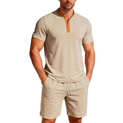 Men's Shirt & Shorts Set