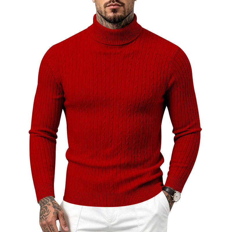 Men's Turtleneck Sweater | Fall & Winter Knit Pullover