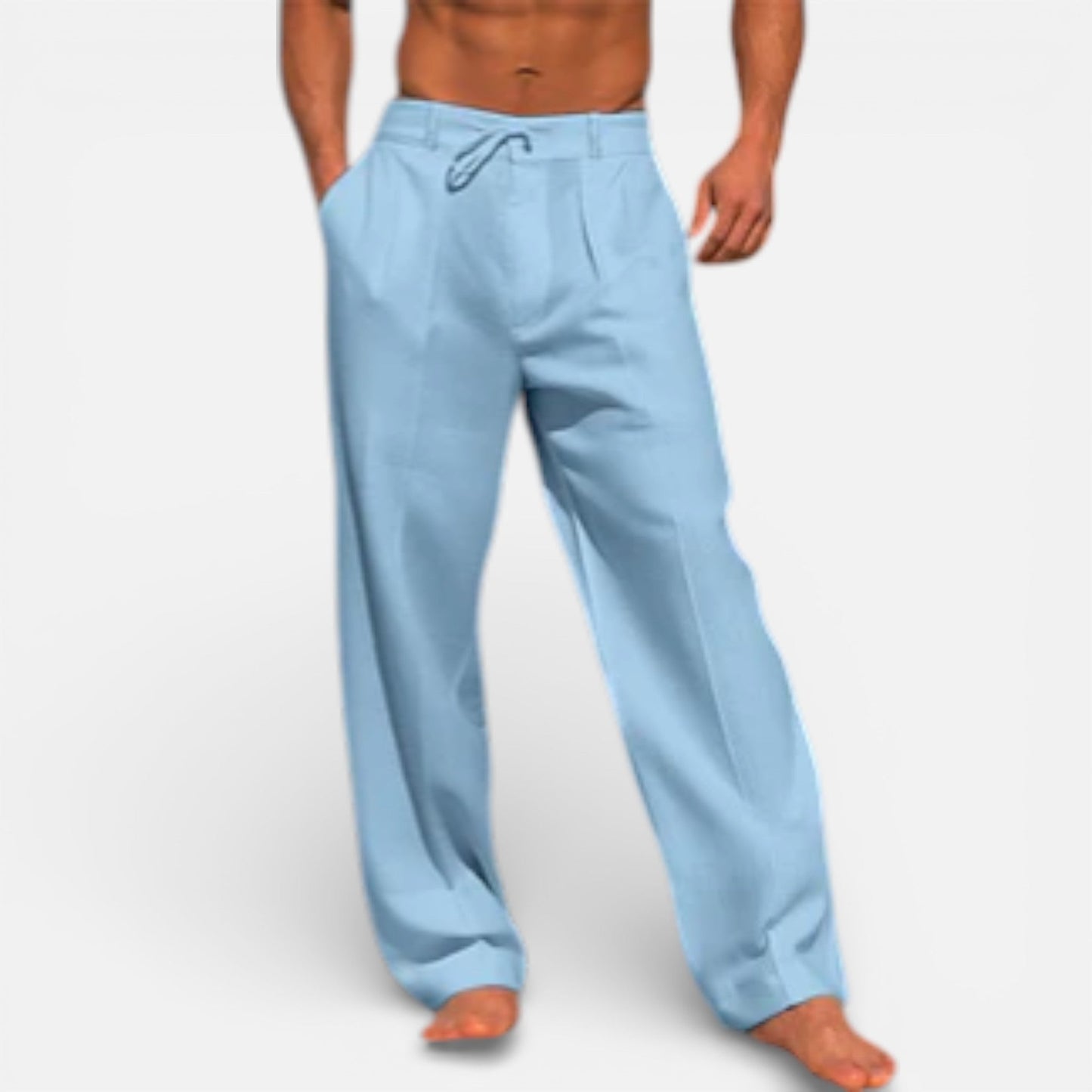 Men’s Spring Drawstring Trousers