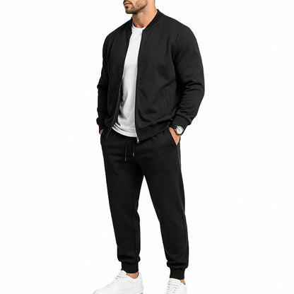 Men's Relaxed Outdoor Baseball Jacket set