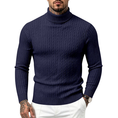 Men's Turtleneck Sweater | Fall & Winter Knit Pullover