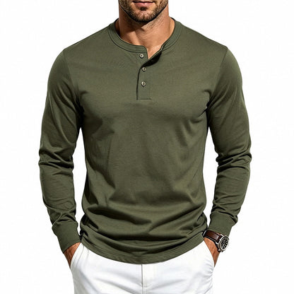 Men's Crew Neck Long Sleeve Shirt | Base Layer Tee