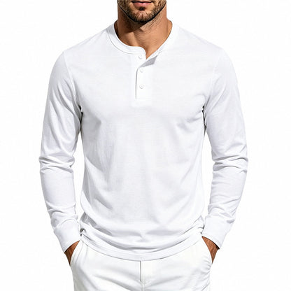 Men's Crew Neck Long Sleeve Shirt | Base Layer Tee