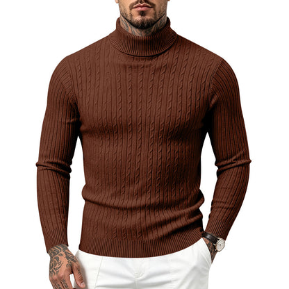 Men's Turtleneck Sweater | Fall & Winter Knit Pullover