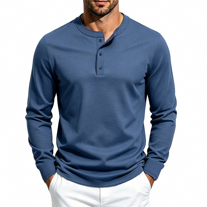 Men's Crew Neck Long Sleeve Shirt | Base Layer Tee