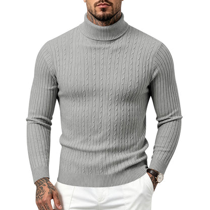 Men's Turtleneck Sweater | Fall & Winter Knit Pullover